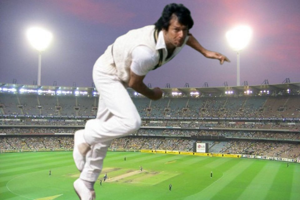 Imran Khan Bowling