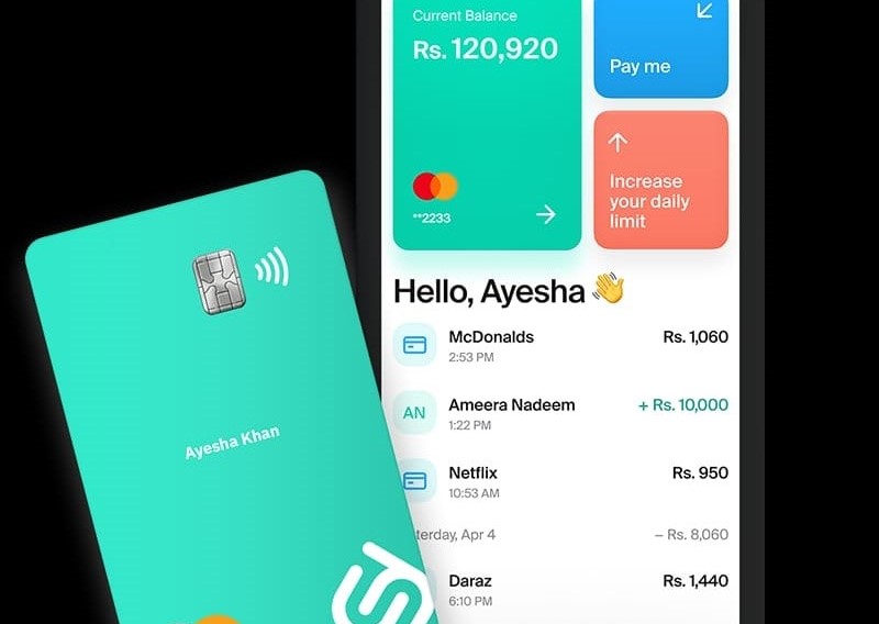 Sadapay Mobile App and MasterCard